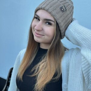 Czapka MILA kawowa